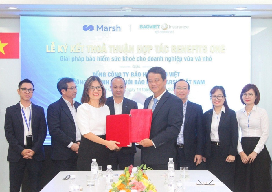 Bảo Việt và Marsh Việt Nam ký kết Thỏa thuận triển khai giải pháp bảo hiểm cho Doanh nghiệp vừa và nhỏ